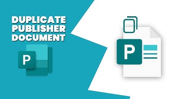 How to duplicate a publisher document