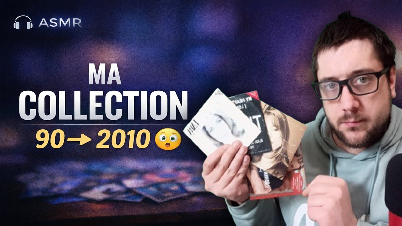 ASMR 🎧 | COLLECTION COMPLÈTE DE SINGLES MUSICAUX (ANNÉES 90 → FIN 2010) + ANNONCE EN FIN DE VIDÉO