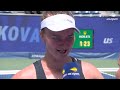 Barbora Krejcikova On-Court Interview | 2025 US Open Round 1