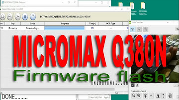 MICROMAX CANVAS SPARK Q380 FIRMWARE FLASH