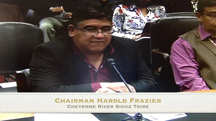 Chairman Harold Frazier Testimony Cheyenne RIver S...