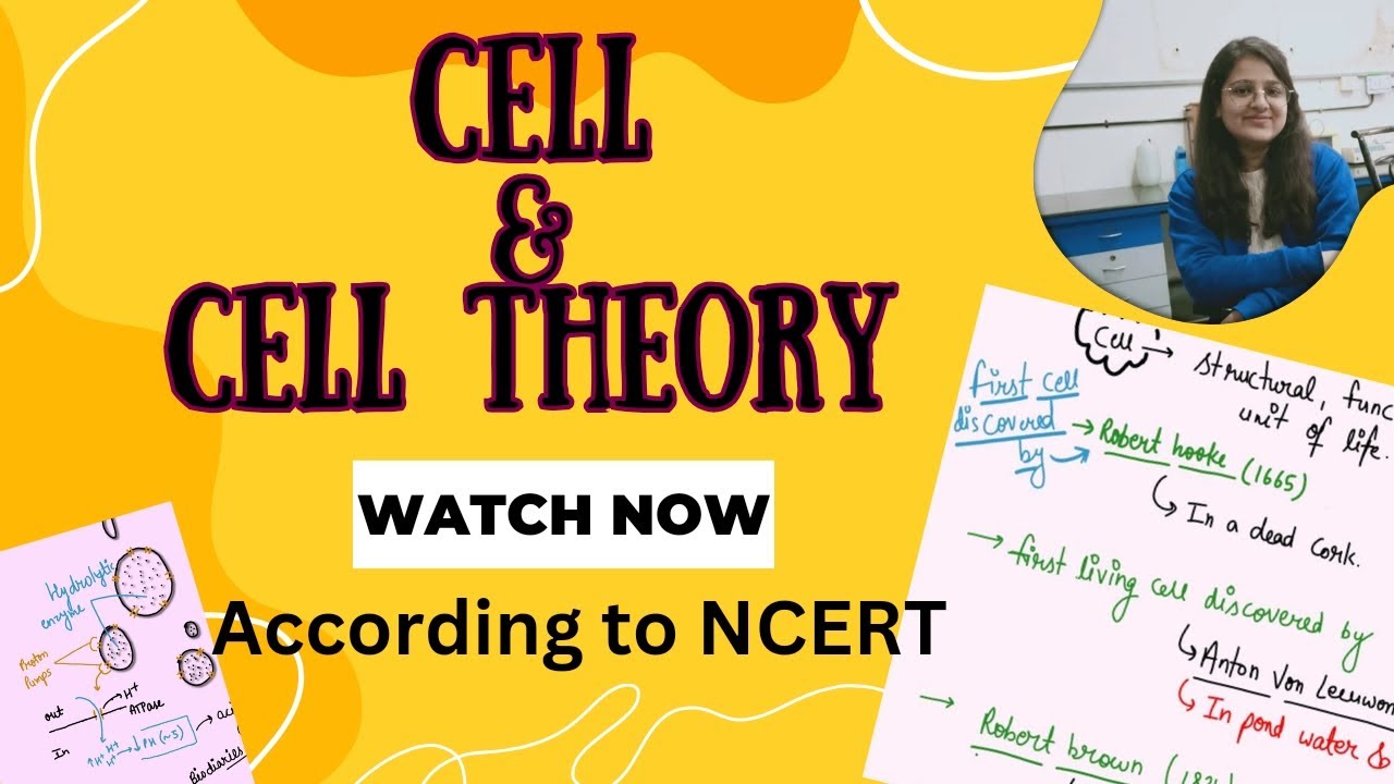 Cell : The unit of life | cell theory | Revised by NCERT series - YouTube