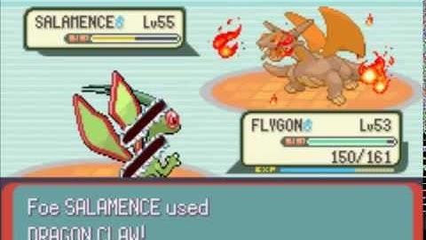 Pokémon Emerald - Elite Four and Champion Wallace - Game Boy Advance