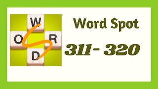 Word Spot Level 311 - 320 Answers screenshot 5