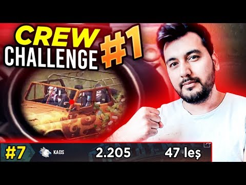 CREW CHALLENGE KAOS TEAM / PUBG MOBILE TURNUVA / Tartışma İçerir Doch Vs Gazi