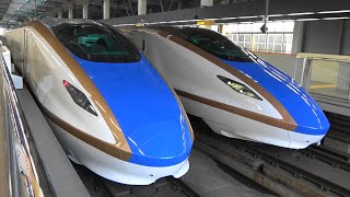 Series E7 W7 Shinkansen bullet train / E7・W7系新幹線  / E7 W7 सीरीज शिंकानसेन