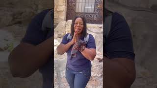 Piesie Esther visits the Wailing wall in Jerusalem [ Israel tour ]