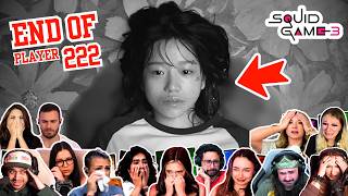 Best Player  222 Kim Jun-Hee Death Reactions Squid Game 3X4 Jump Rope Reactions