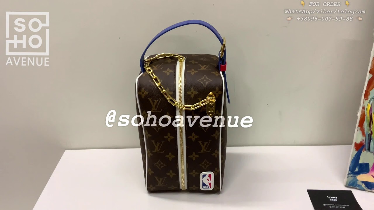 Louis Vuitton - LVxNBA Cloakroom Dopp kit Bag - Brand New - NBA  Collaboration