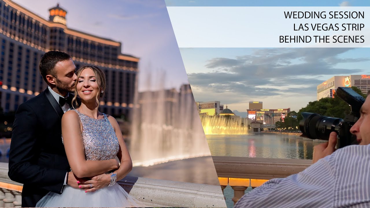 Wedding Session At Las Vegas Strip Behind The Scenes