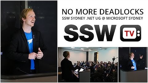 No More Deadlocks – Filip Ekberg