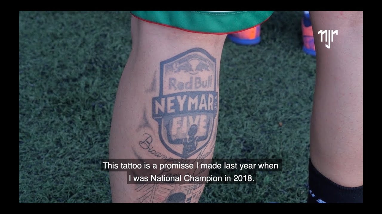 Neymar Jr's Five | Português campeão regional faz tatuagem do evento