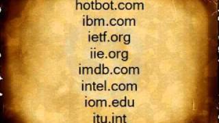 List Of Pagerank (Pr) 8 (Eight) Websites / Pr 8 (Sekiz) Internet Siteleri Listesi
