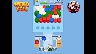 Hexa Fall Color Sort Level 27 Walkthrough Solution