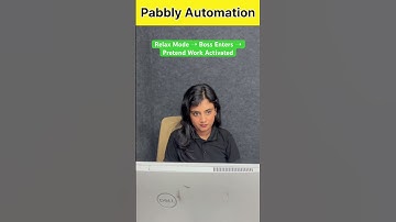 Acting Busy While Pabbly Works Behind the Scenes 😂 #funny #youtube