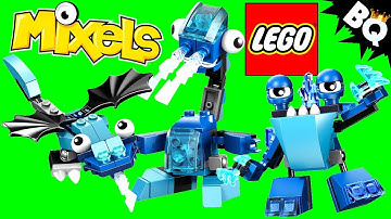 LEGO Mixels Blue Frosticons Series 2 Slumbo Lunk Flurr Review - BrickQueen