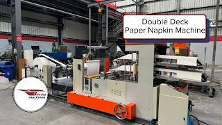 Automatic Double Deck Paper Napkin Machine | High production Tissue Paper Machine | Birla Machines