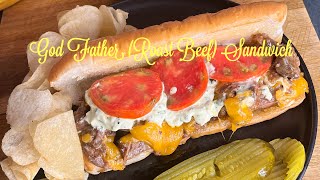 HOW TO MAKE A GODFATHER (ROASTBEEF)SANDWICH @cookingwithjudycaldwell6376 @Roastbeef