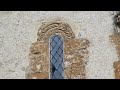 Outside St Mary's Church Stoke sub Hamdon Somerset