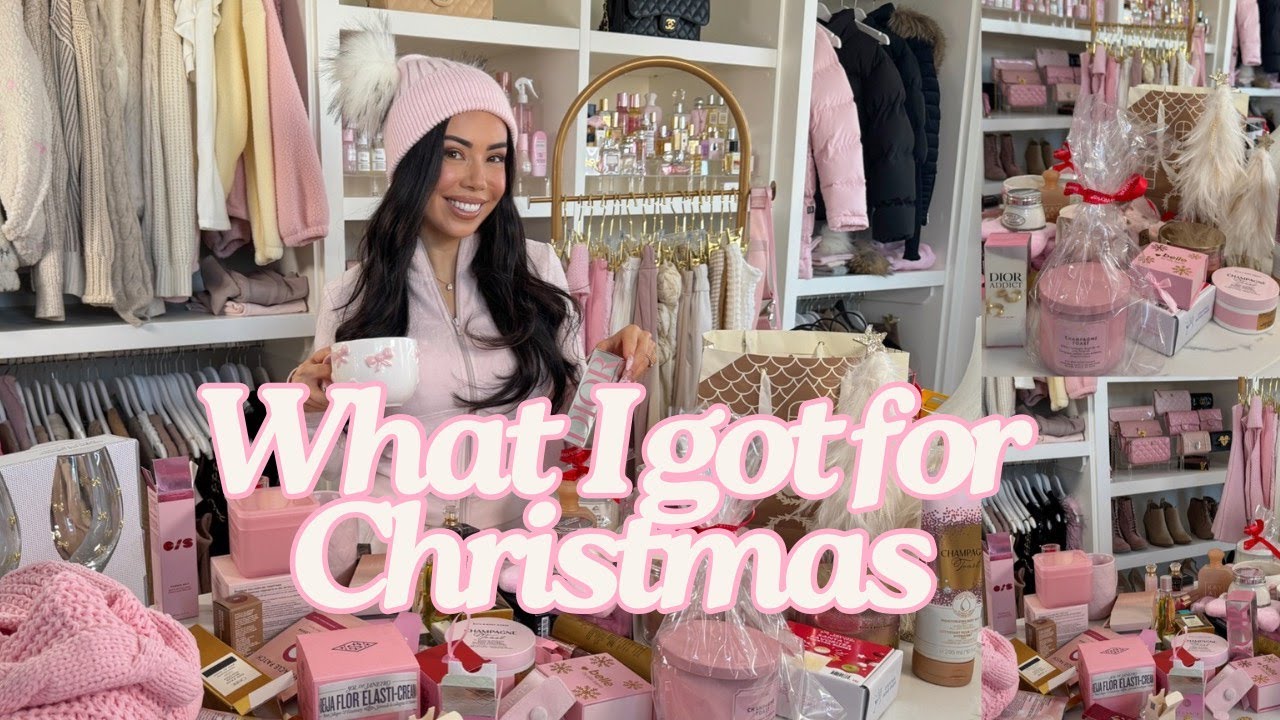 What I Got for Christmas 2025!🎀🎄Pink, Beauty & Home Haul🤍