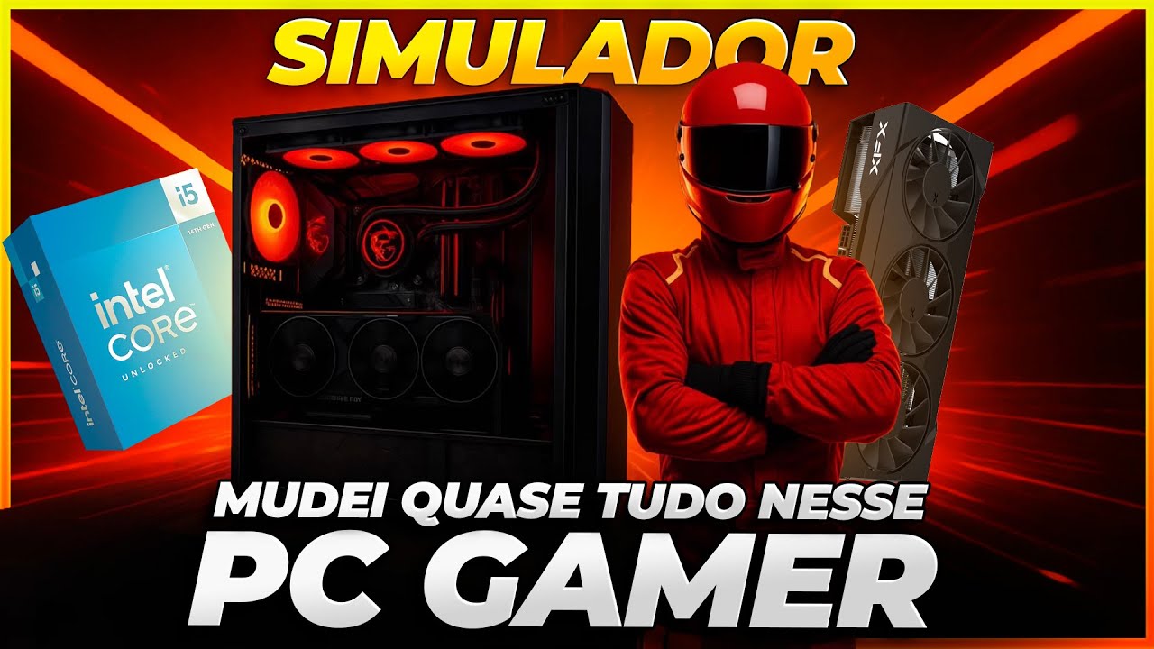 Upgrade em um PC GAMER para Simulador em 4K o que Mudar? - YouTube