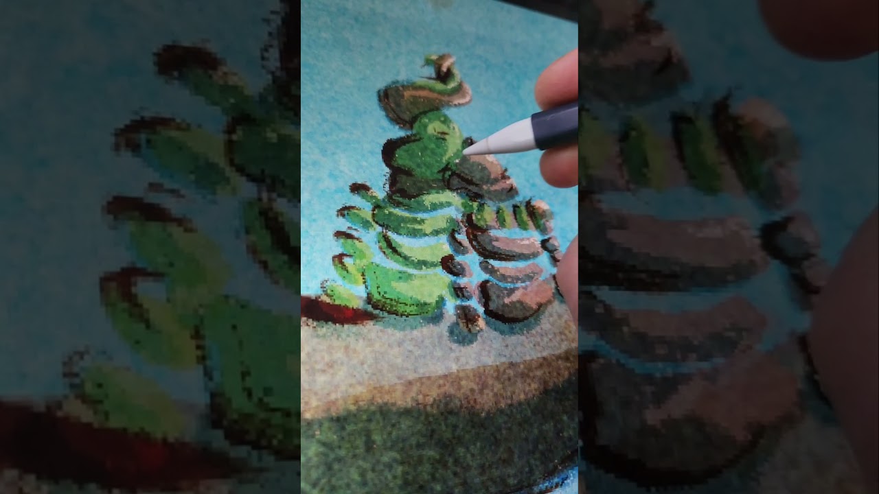 Daily sketch 😊🖌#dailysketch #sketch #sketchbook #sketching #dessin