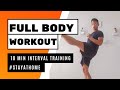At home 10 min full body interval training stayathome eng
