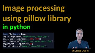 18  Image processing using pillow in Python