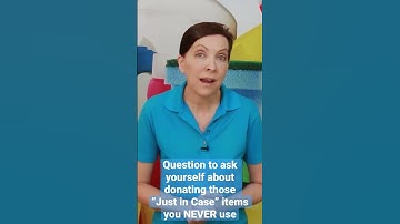 Question to Ask Yourself About those Just in Case Items You NEVER Use #shorts