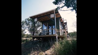Tiny House 100% Off Grid Cabin Airbnb in Texas Video By AlanToscano