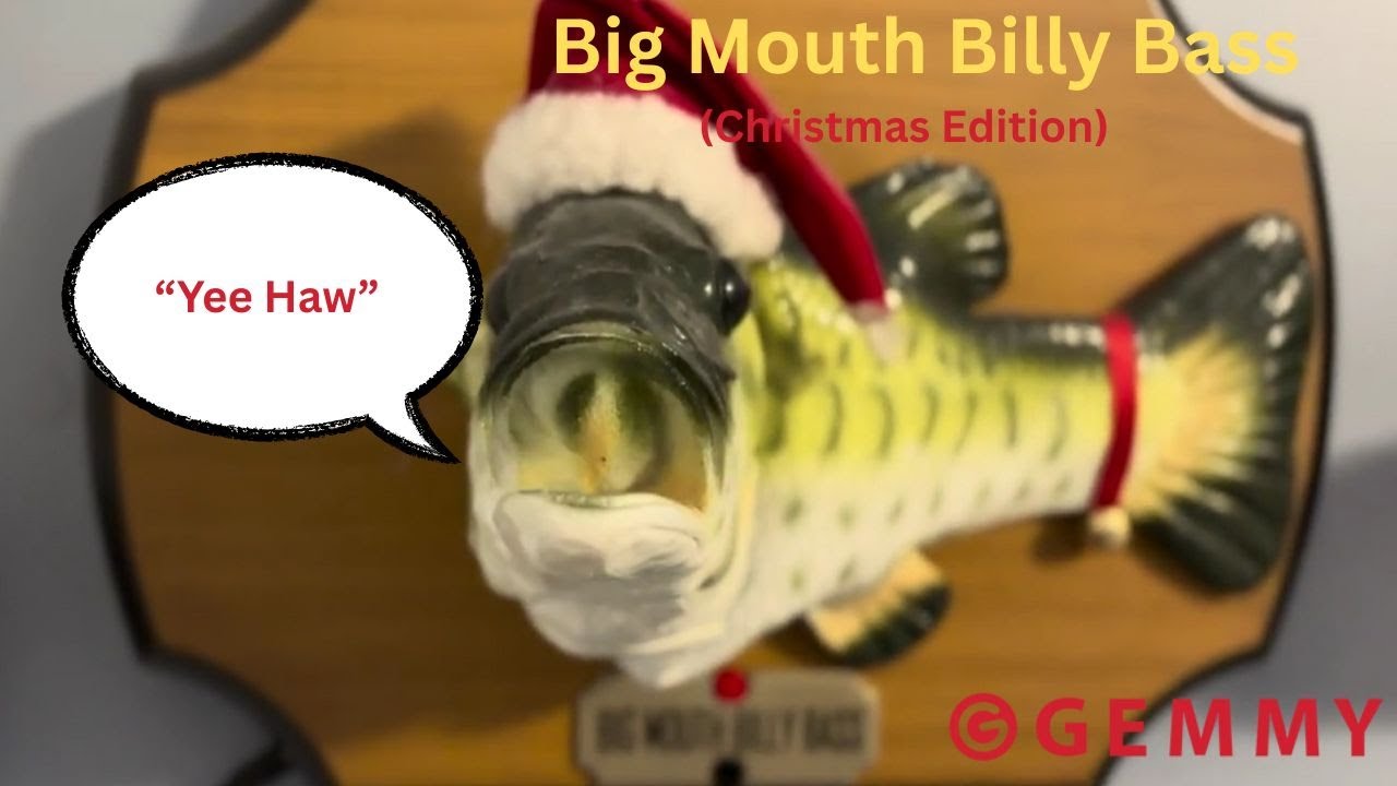 Big Mouth Billy Bass (Christmas Edition) (Country Version)