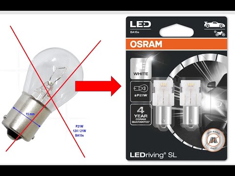 VW Passat B7 P21 LED ( Osram SL ) #passatb7 #osram #tuning #diy 