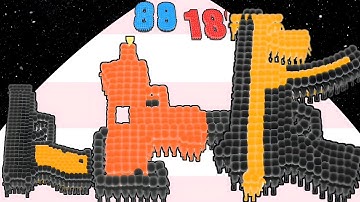 Crowd Number Run 3d - Level Up, (NOOB to PRO to HACKER)