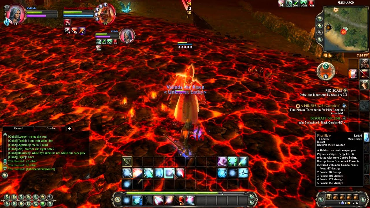 Low lvl Rogue Bladedancer Opening and closing a Fire Rift(Gameplay vid.)