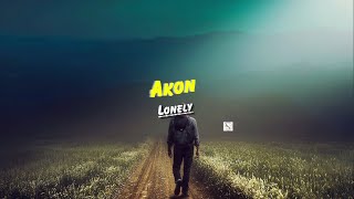 Akon - Lonely (Lyrics) [small font version]