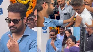 Jr NTR Casted His Vote | Jr NTR Kind Gesture Towards His Fan | Lok Sabha Elections 2024