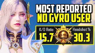 THE MOST REPORTED NO GYRO PLAYER IN PUBG MOBILE FOR CHEATING!! by Feitz - PUBG Mobile 109,693 views 2 weeks ago 19 minutes