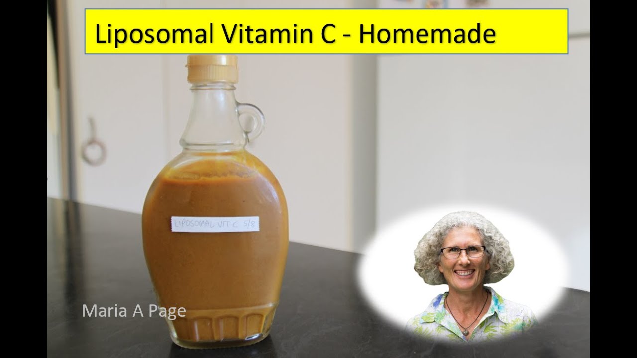diy lipo vitamin c Liposomal vitamin C (Homemade)