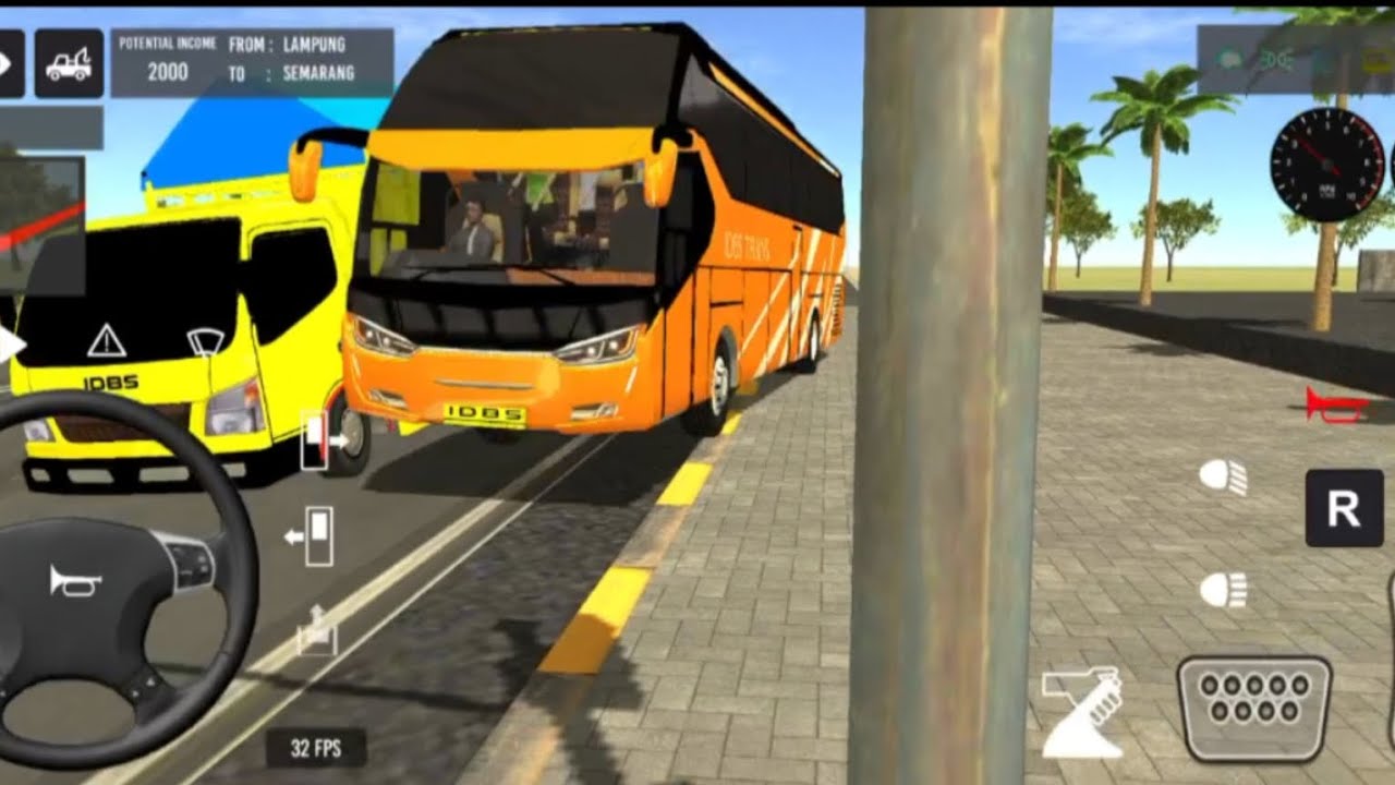 IDBS Bus Simulator|Ferry crossing| transport by ship Bus Driving Games| Android gameplay|IDBS 2021|