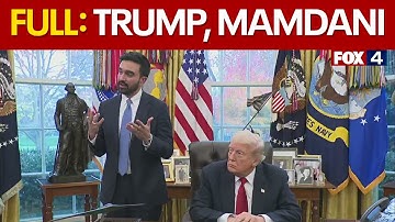 Trump, Mamdani speak after White House meeting: FULL