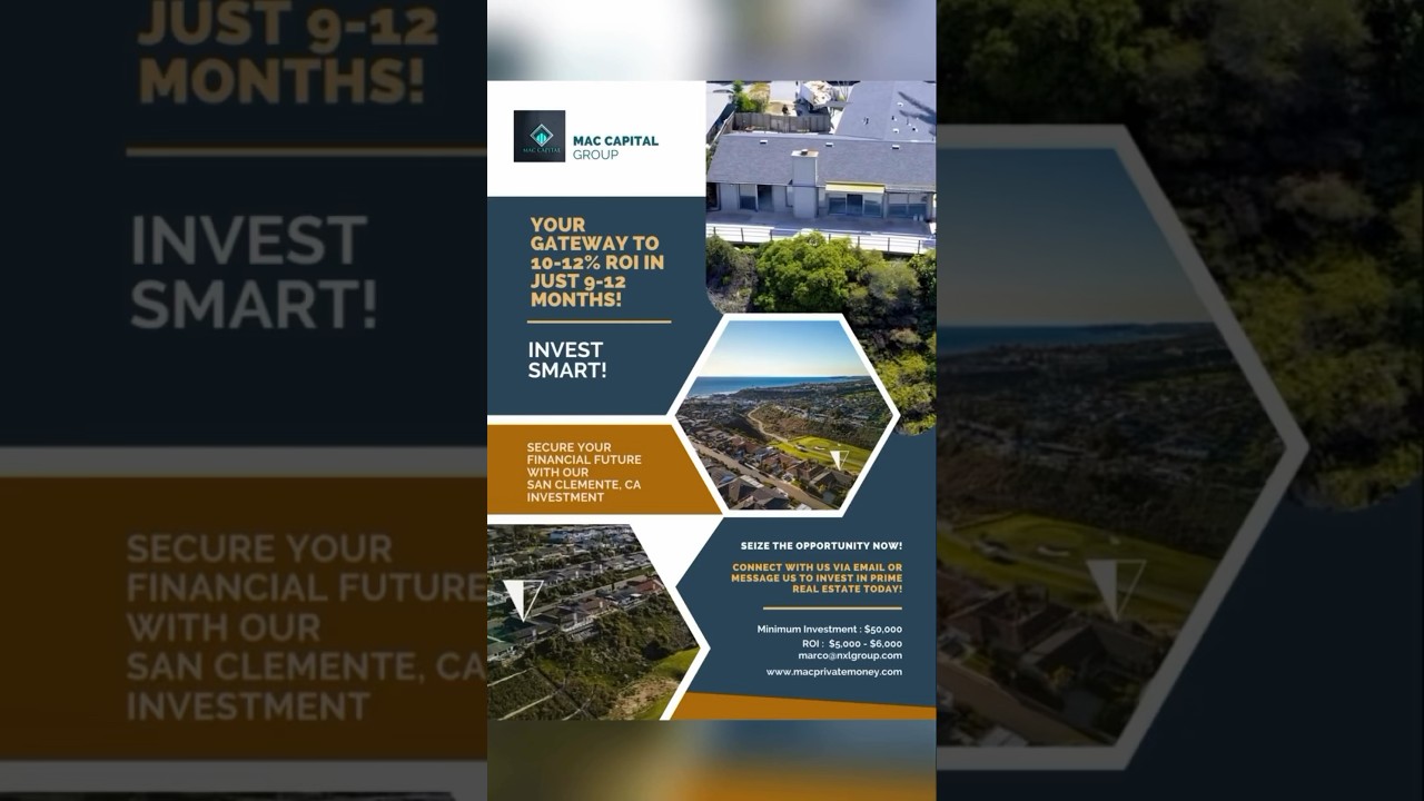 Proud to announce our latest passive coastal real estate investment opportunity in San Clemente, CA.