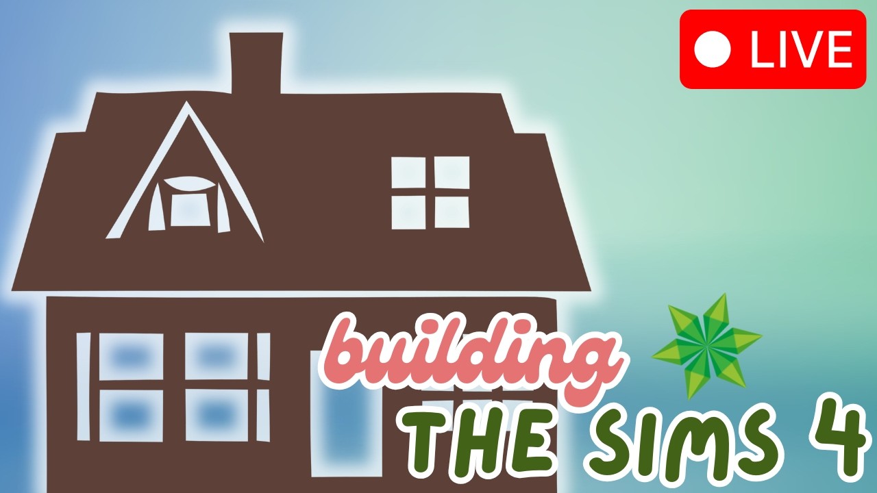 🤔How Do I Make A Forever Save?🏡 || Building in The Sims 4 || LIVE STREAM
