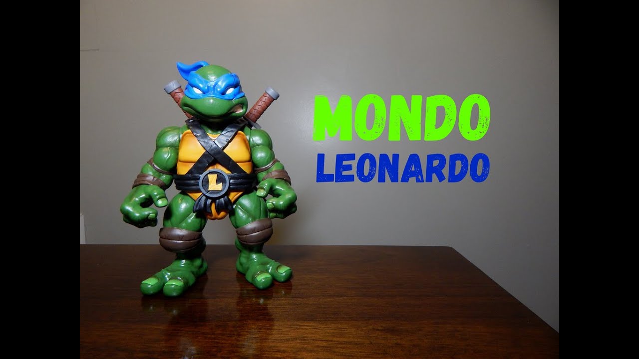 MONDO TMNT Leonardo Soft Vinyl Review - YouTube