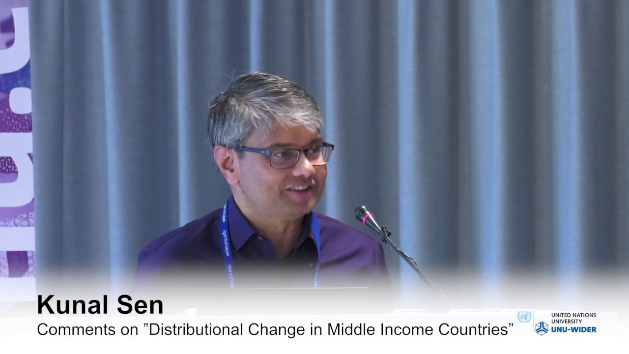 Think development – Think WIDER | Parallel 3.2 - Kunal Sen