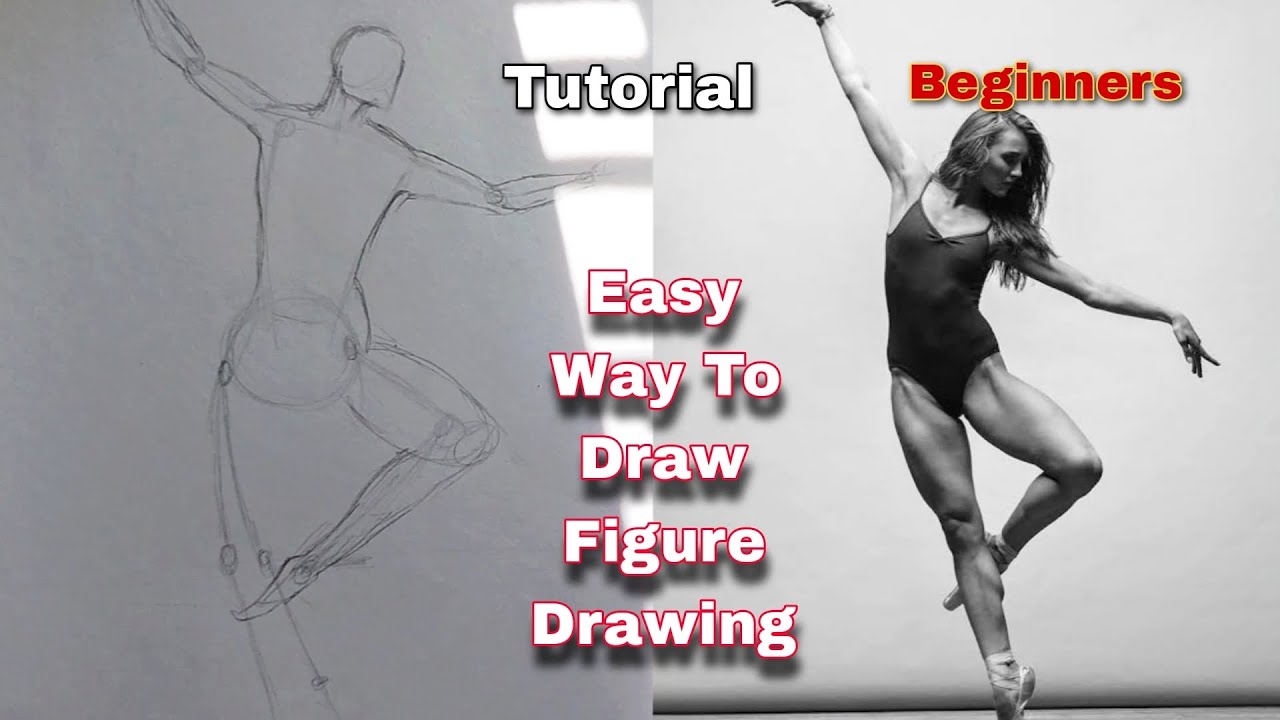 Figure Drawing | Lesson #1 | How to draw figure drawing | Female Figure ...