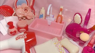 【ASMR】私のプラスチックなモーニングルーティンToy morning routine