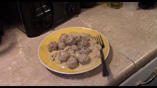 Pressure Cooker Swedish Meatballs