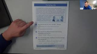 Camping Trip - Reading comprehension answers