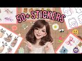 No Machine Sticker Making at Home 😱 | Easy DIY Cute Stickers Step by Step 💖 #Thecraftyart