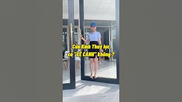 cửa kính thủy lực có bị xệ cánh hay không ?